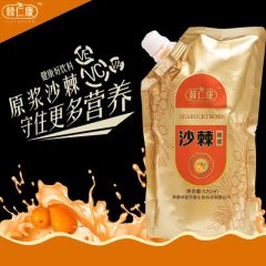 vc满满的新疆沙棘原浆520ml/袋 （棘仁康沙棘原浆）
